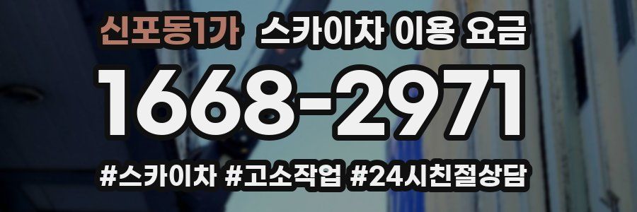 신포동1가 스카이차 이용 요금