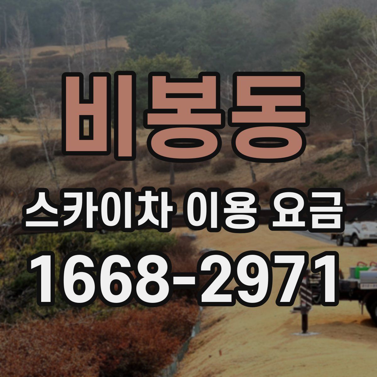 비봉동 스카이차 이용 요금