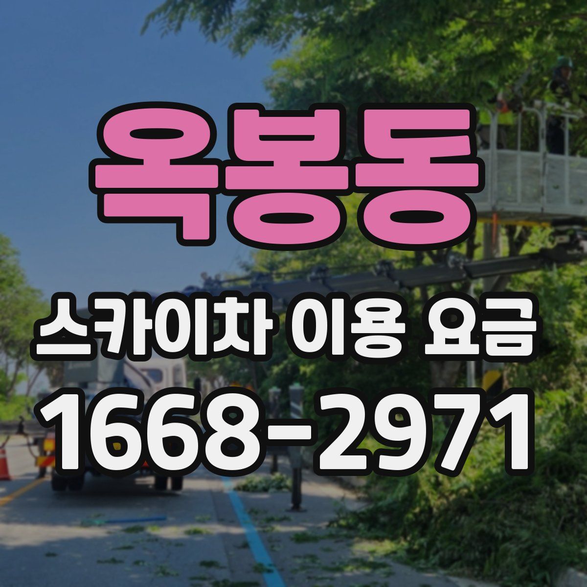 옥봉동 스카이차 이용 요금