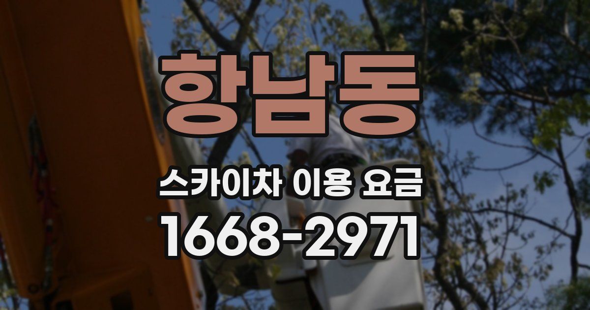 항남동 스카이차 이용 요금