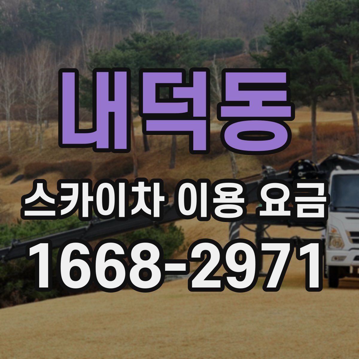 내덕동 스카이차 이용 요금