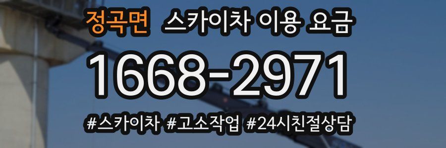 정곡면 스카이차 이용 요금