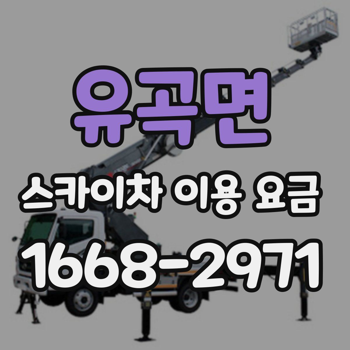 유곡면 스카이차 이용 요금