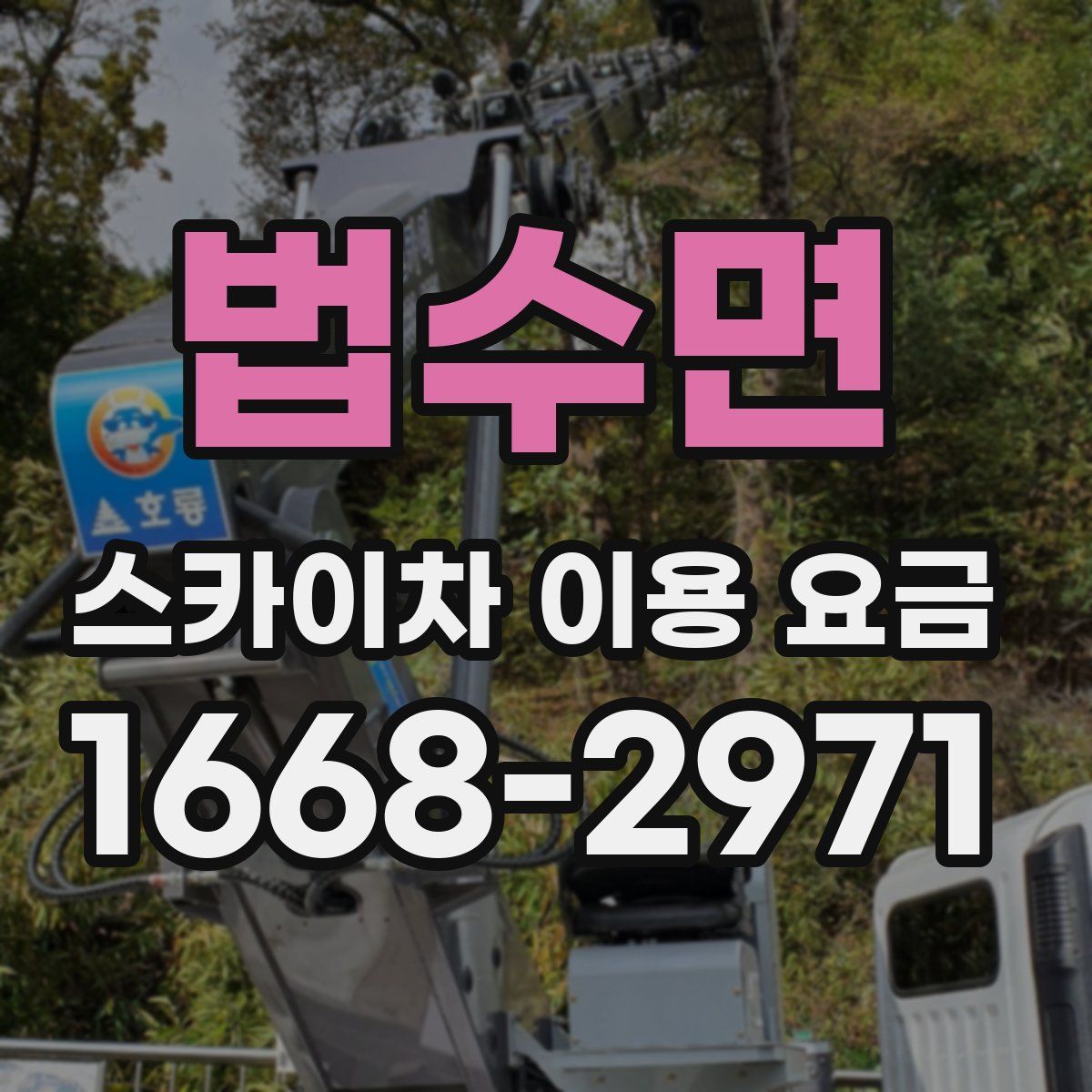 법수면 스카이차 이용 요금