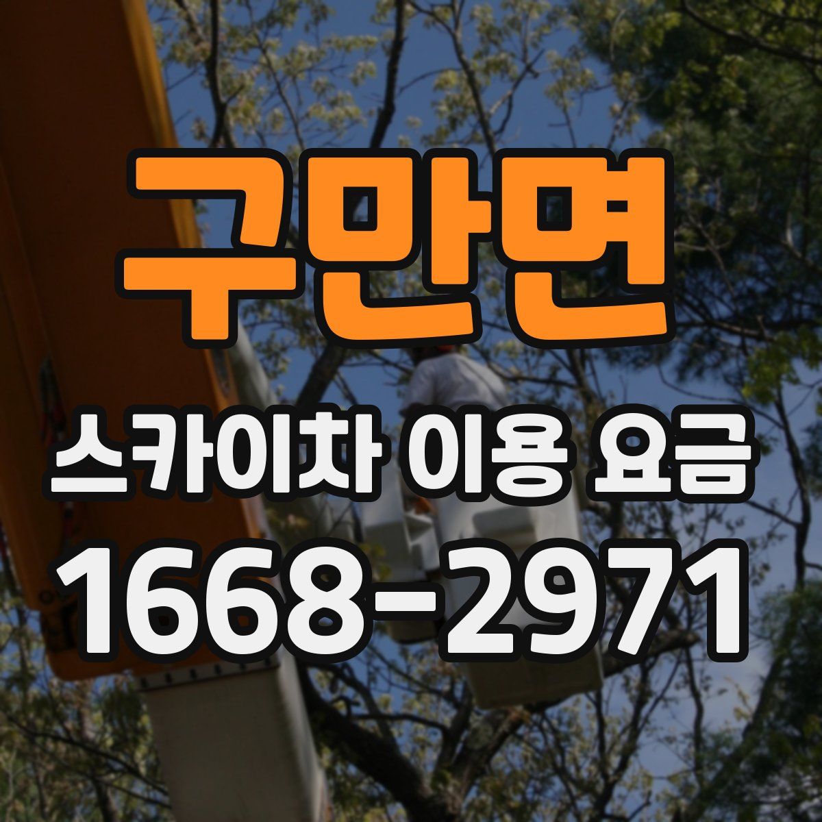 구만면 스카이차 이용 요금