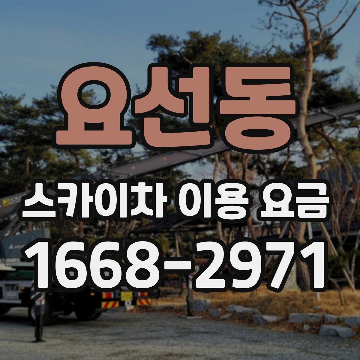 요선동 스카이차 이용 요금 정할 때 확인할 안전 조건
