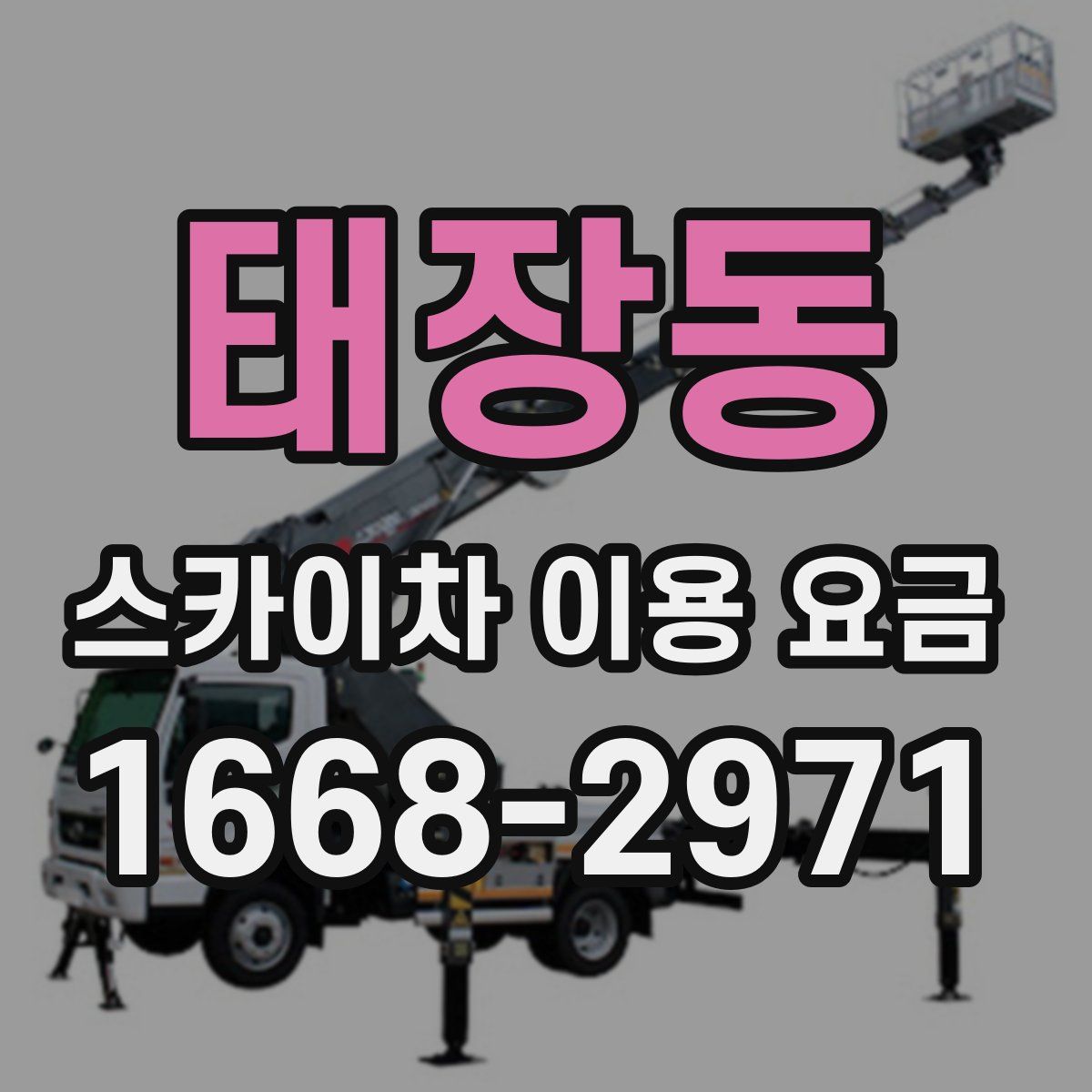 태장동 스카이차 이용 요금