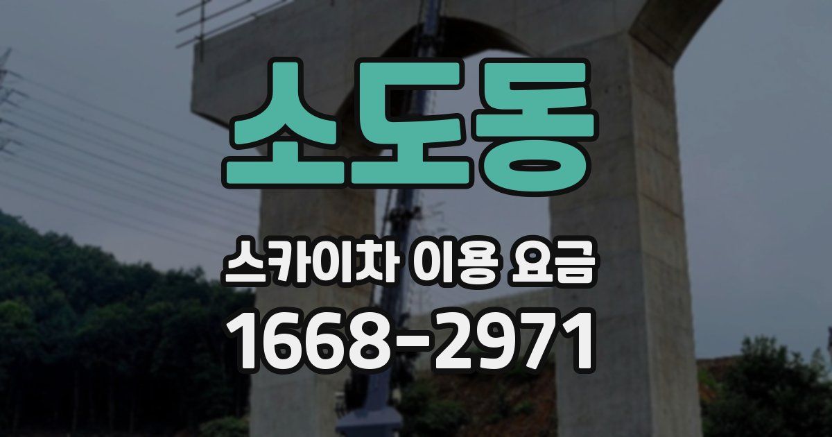 소도동 스카이차 이용 요금