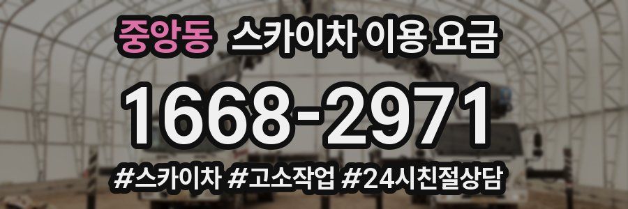 중앙동 스카이차 이용 요금