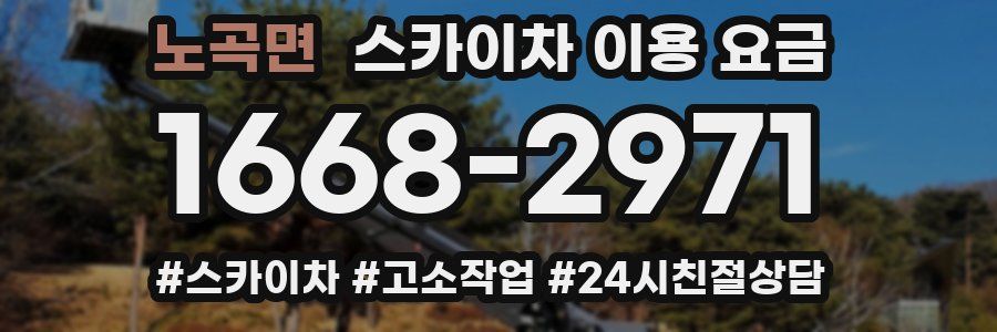 노곡면 스카이차 이용 요금