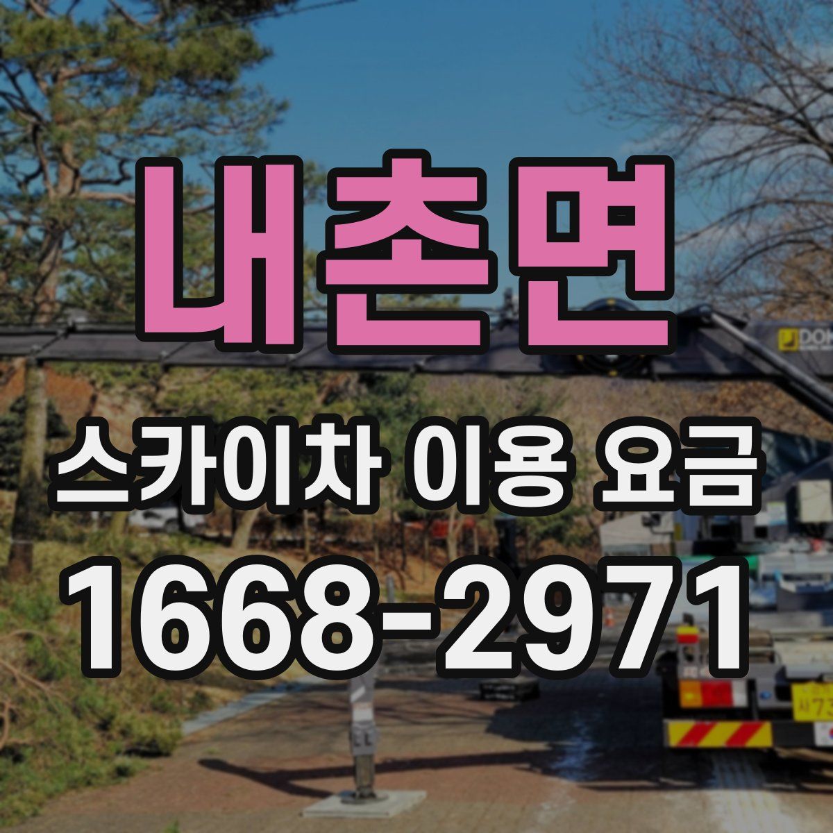 내촌면 스카이차 이용 요금