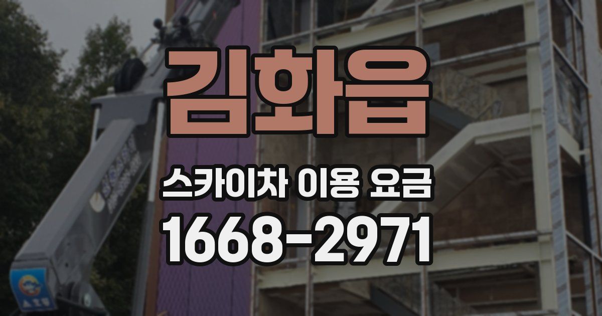김화읍 스카이차 이용 요금