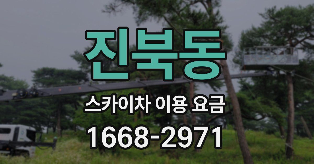 진북동 스카이차 이용 요금