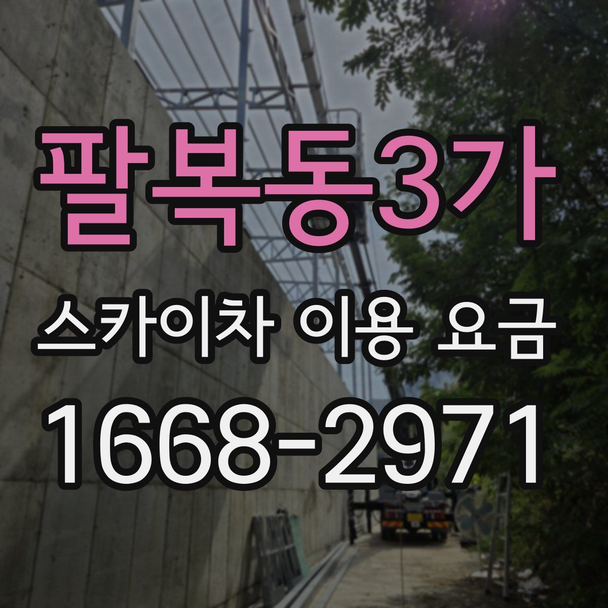팔복동3가 스카이차 이용 요금