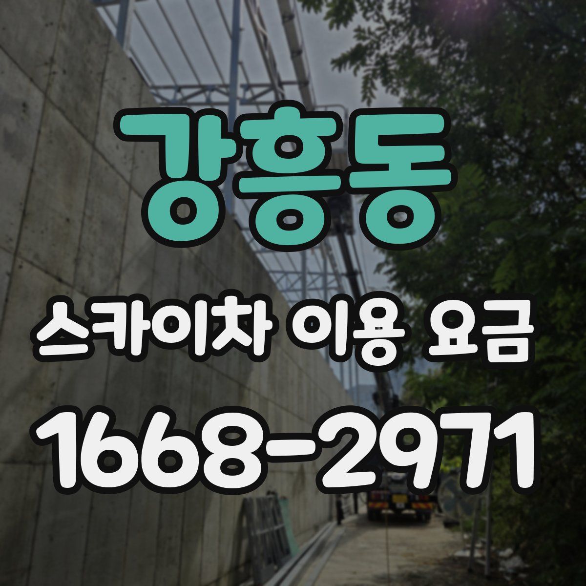 강흥동 스카이차 이용 요금