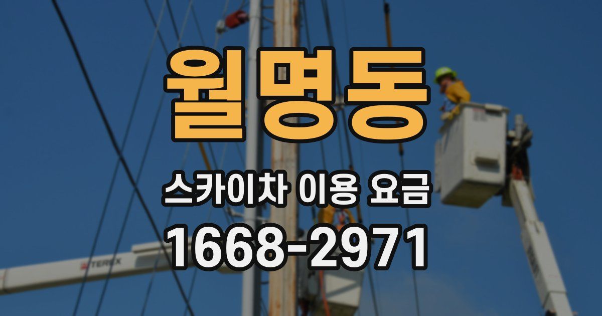 월명동 스카이차 이용 요금