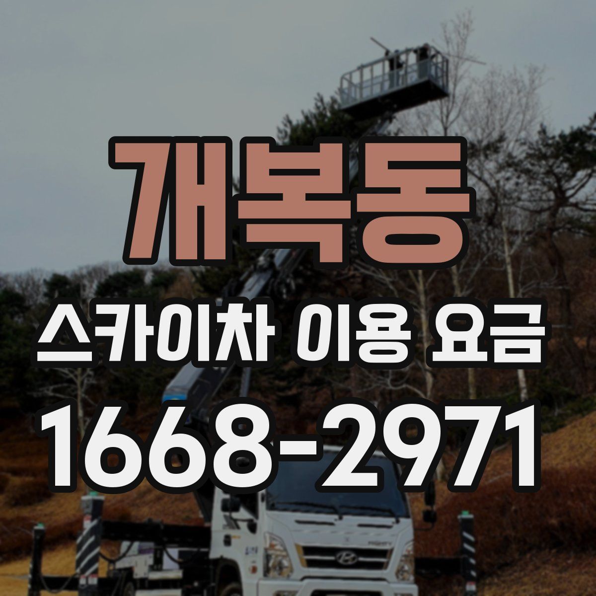 개복동 스카이차 이용 요금