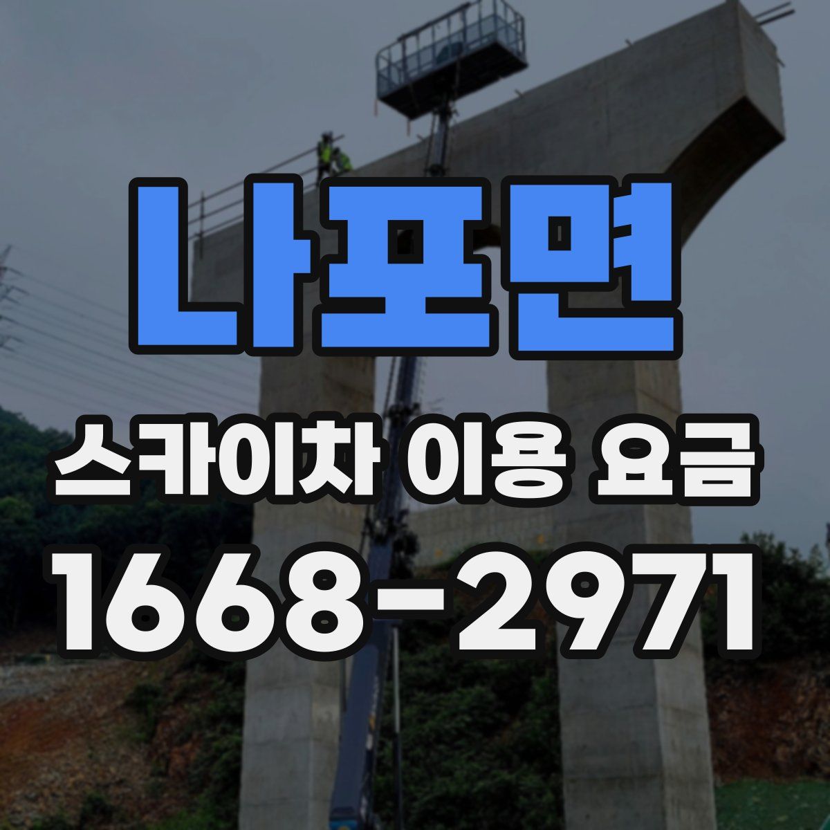 나포면 스카이차 이용 요금