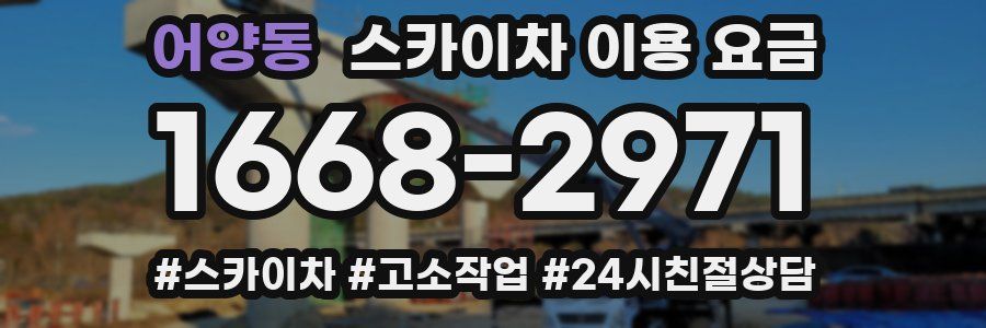 어양동 스카이차 이용 요금