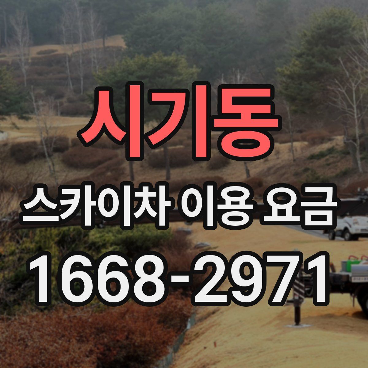 시기동 스카이차 이용 요금