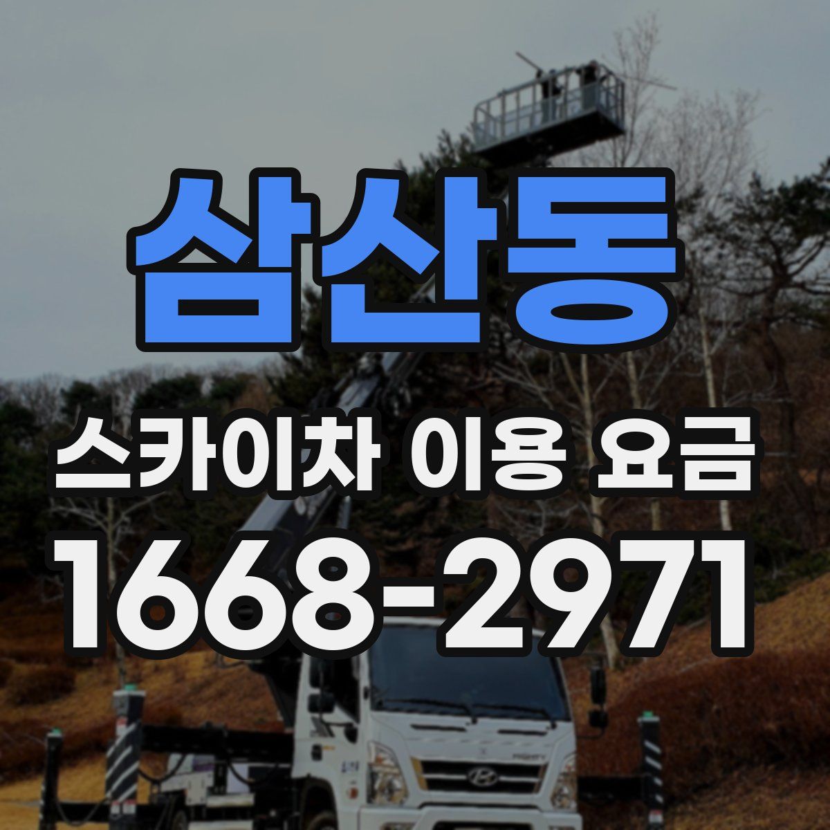 삼산동 스카이차 이용 요금
