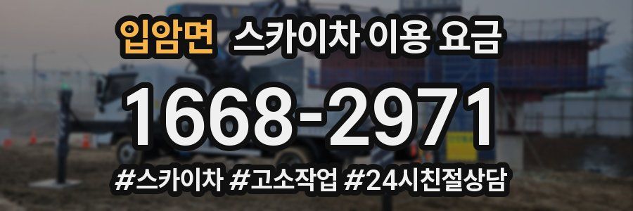 입암면 스카이차 이용 요금