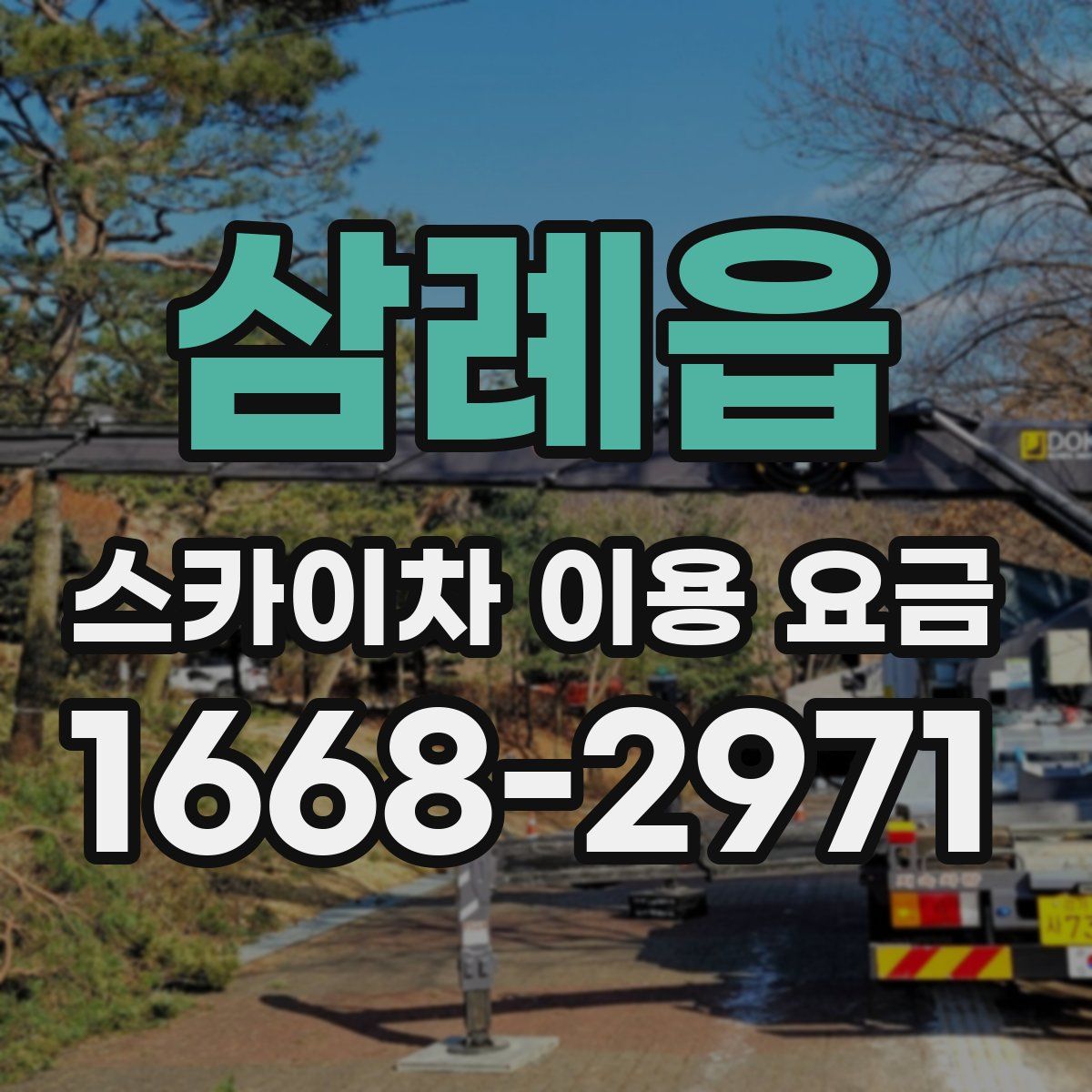 삼례읍 스카이차 이용 요금