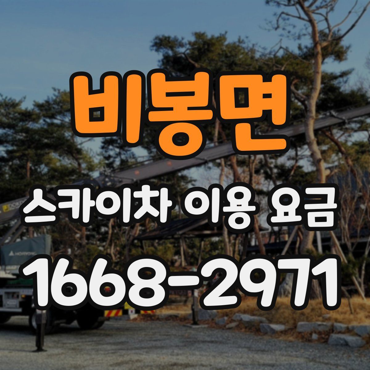비봉면 스카이차 이용 요금
