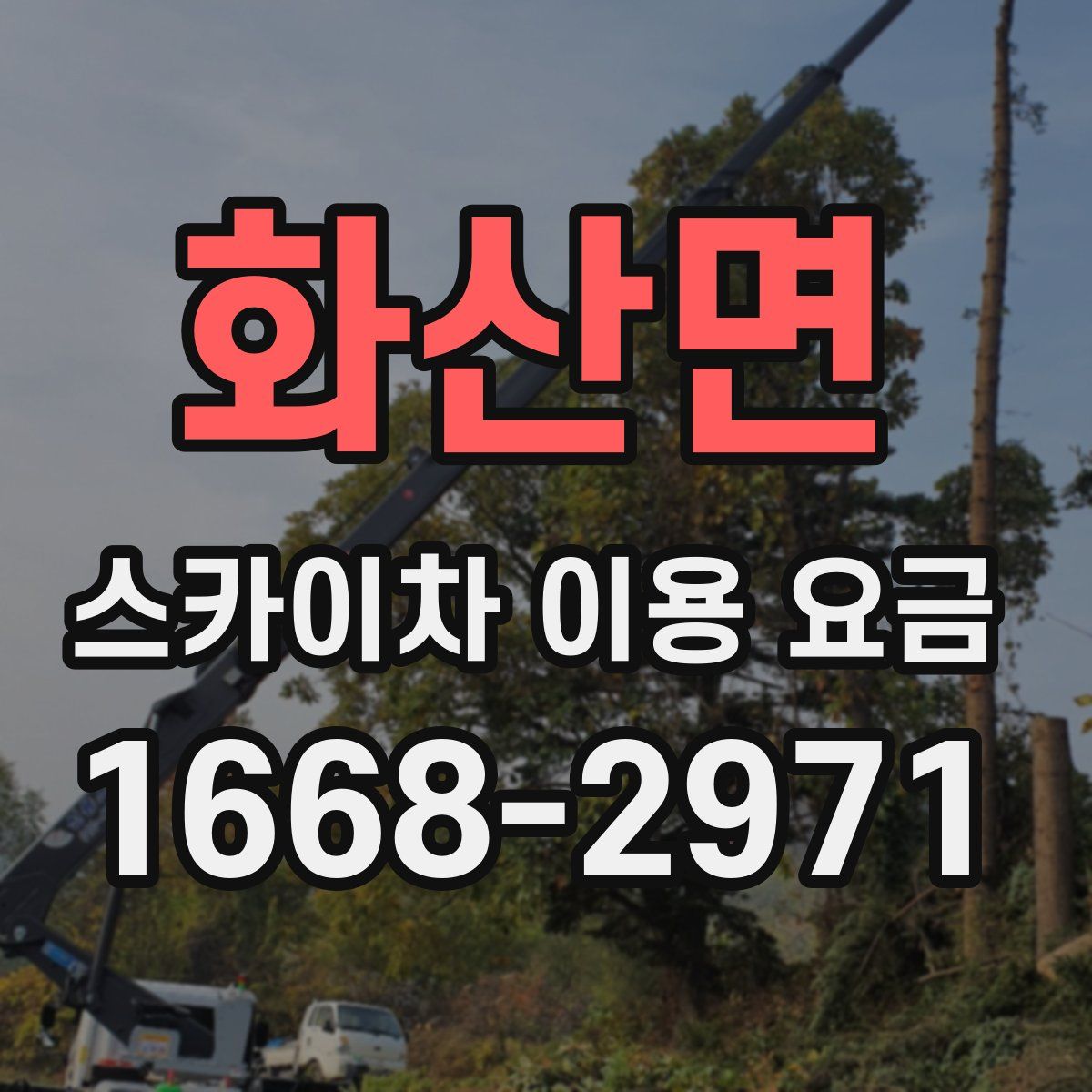 화산면 스카이차 이용 요금