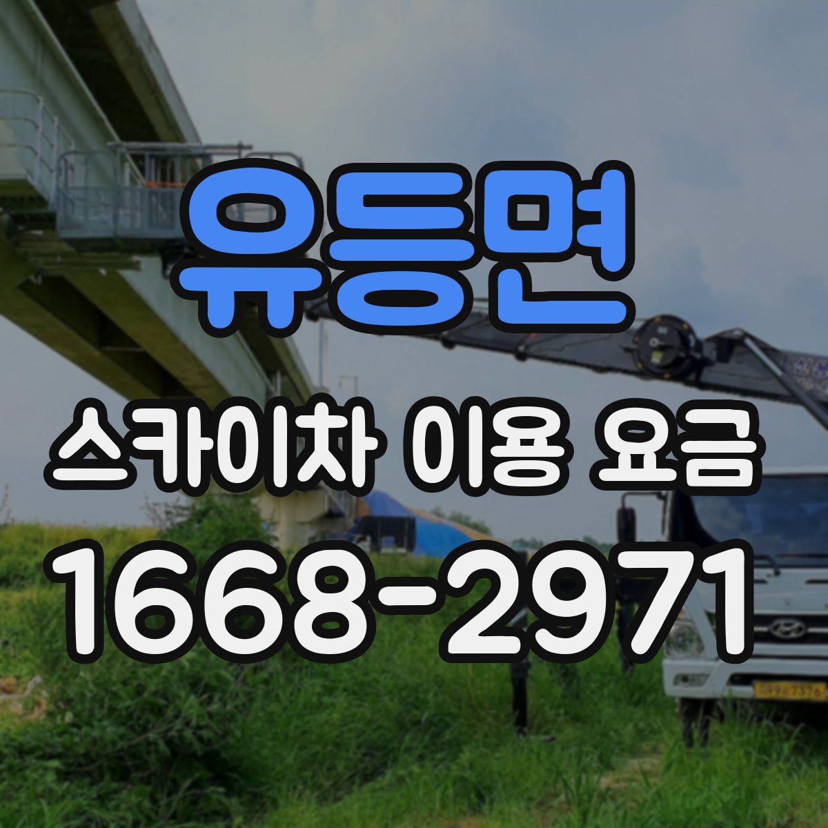 유등면 스카이차 이용 요금