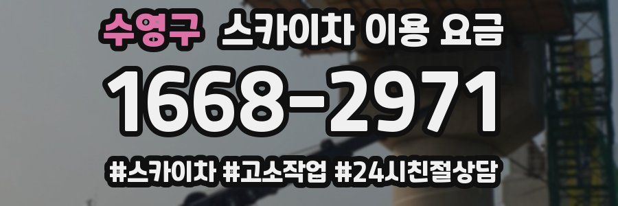 수영구 스카이차 이용 요금