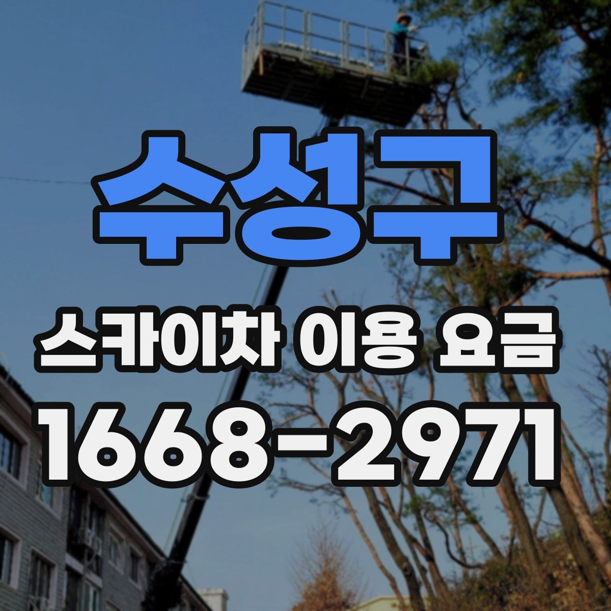 수성구 스카이차 이용 요금