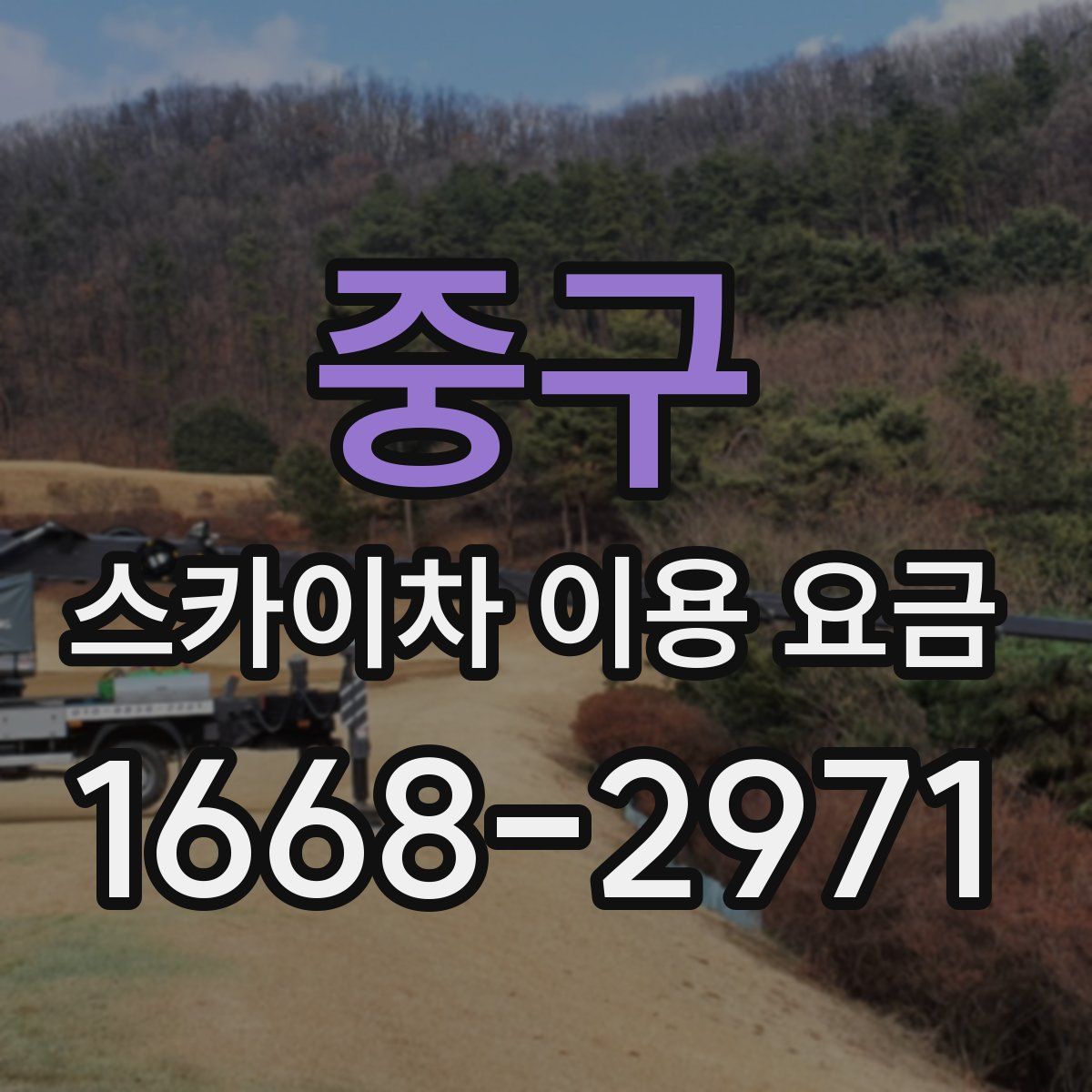 중구 스카이차 이용 요금