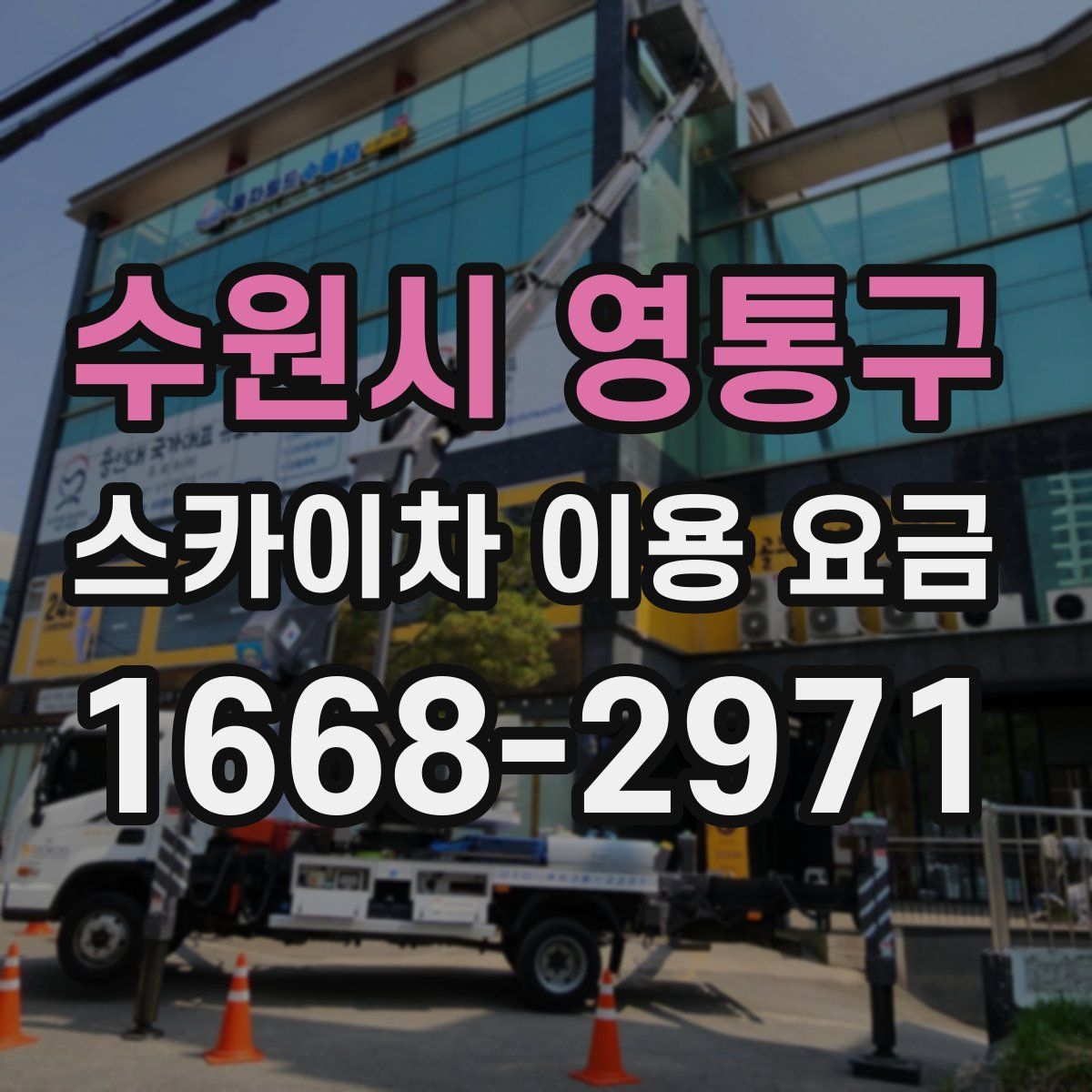 수원시 영통구 스카이차 이용 요금