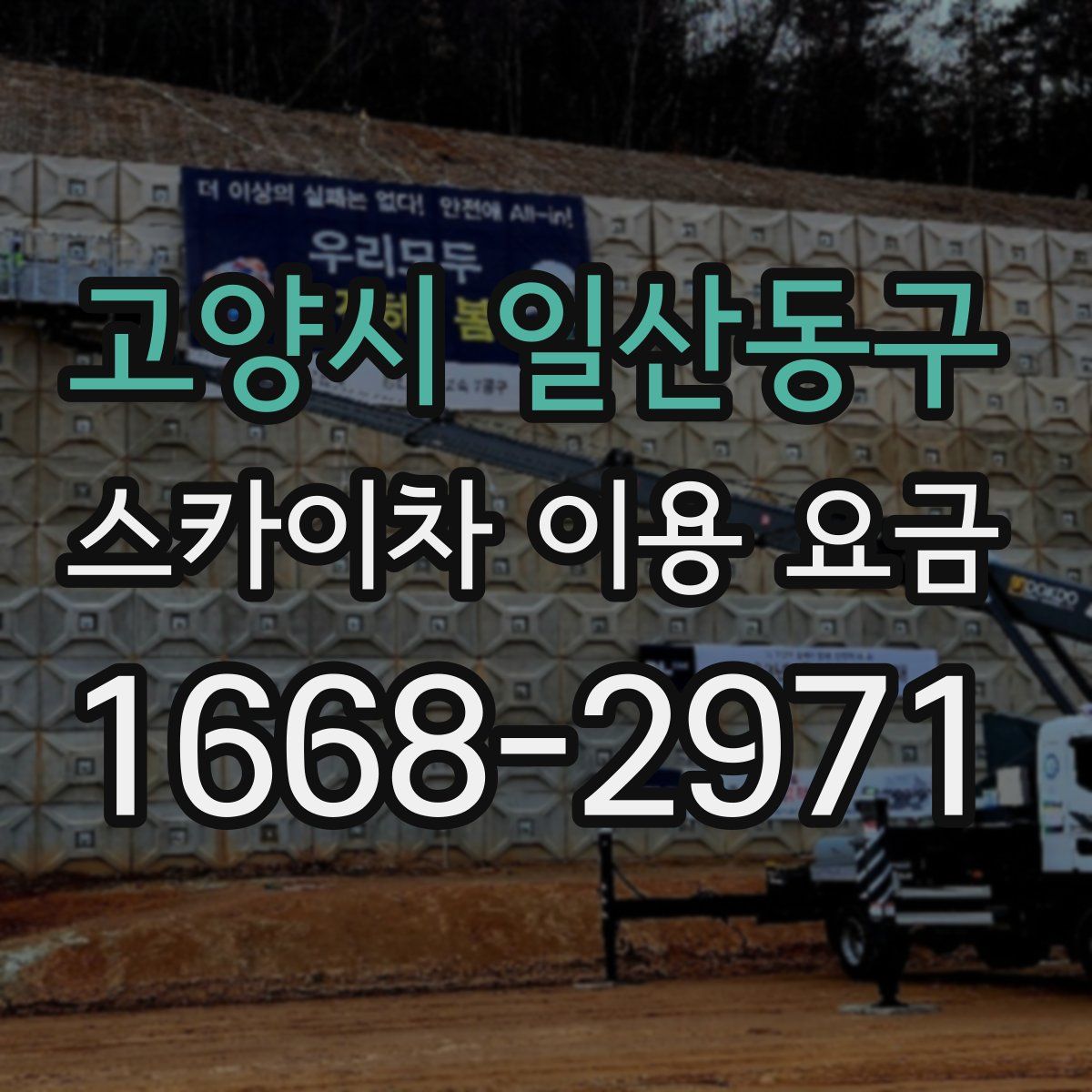 고양시 일산동구 스카이차 이용 요금