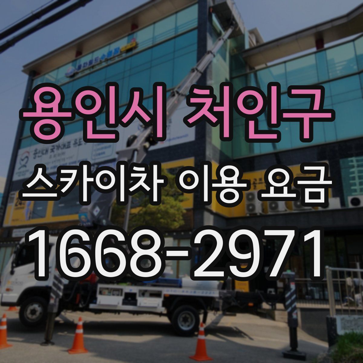 용인시 처인구 스카이차 이용 요금