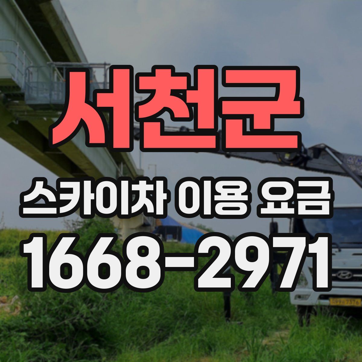 서천군 스카이차 이용 요금