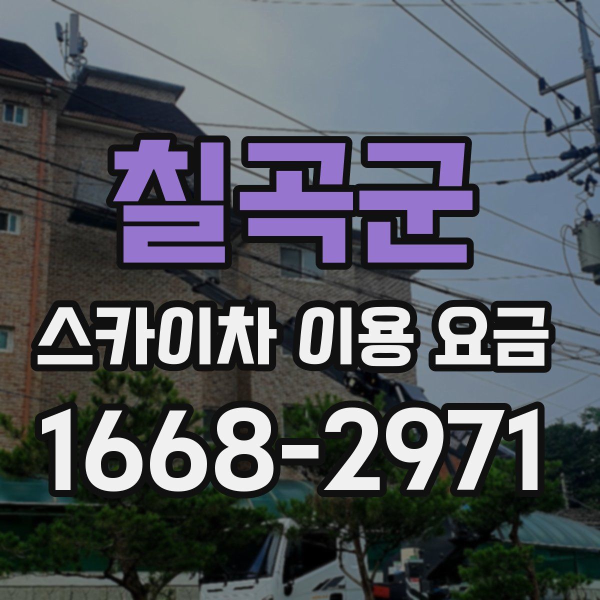 칠곡군 스카이차 이용 요금