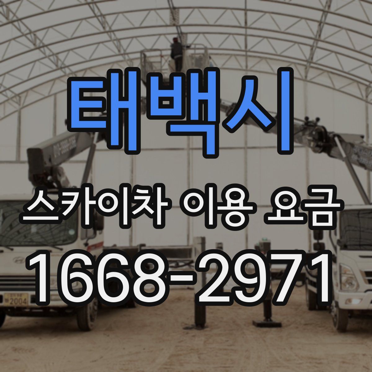 태백시 스카이차 이용 요금