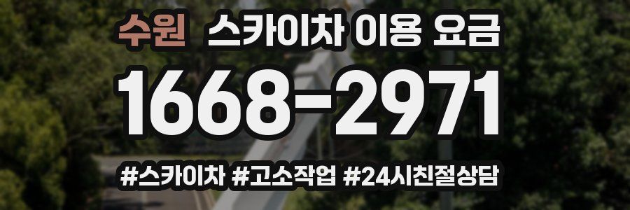 수원 스카이차 이용 요금