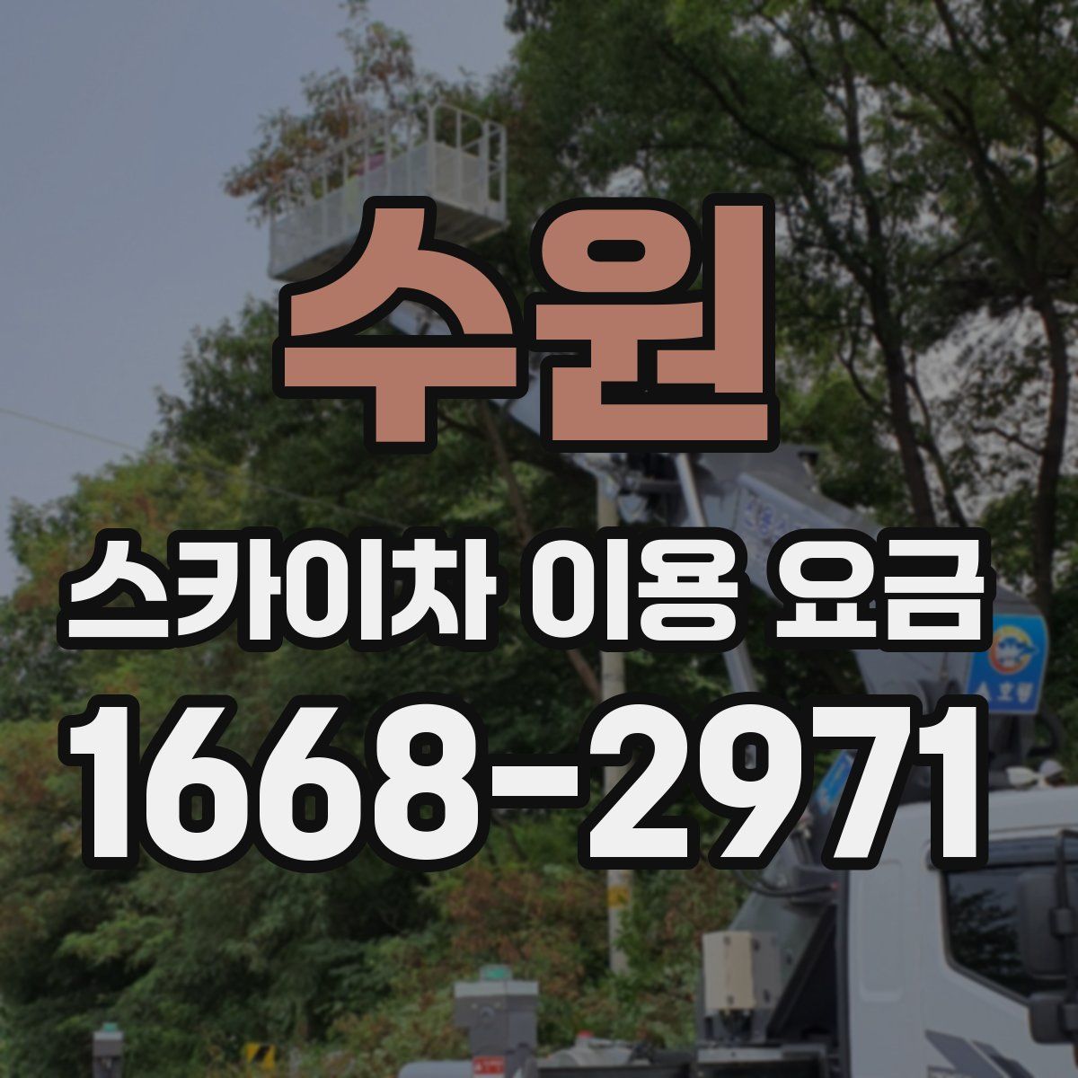 수원 스카이차 이용 요금