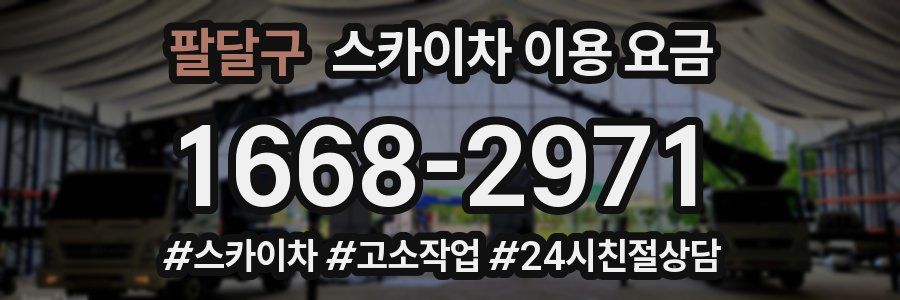 팔달구 스카이차 이용 요금
