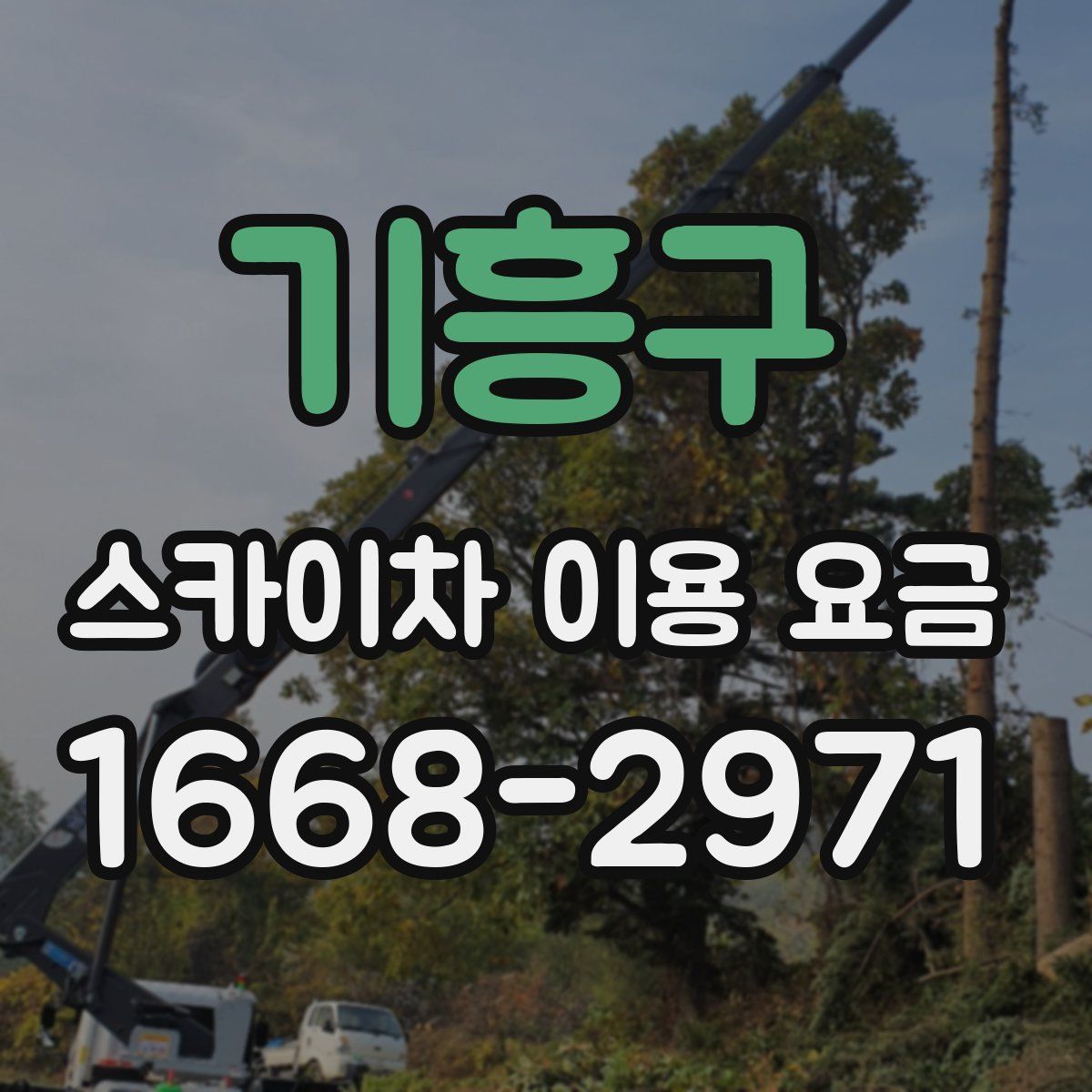 기흥구 스카이차 이용 요금