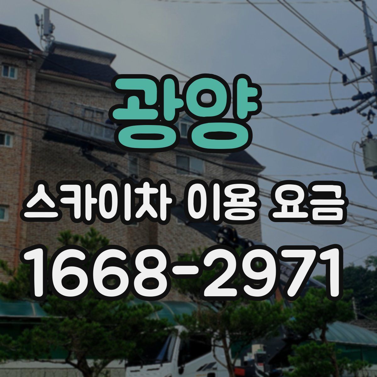 광양 스카이차 이용 요금