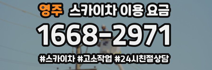 영주 스카이차 이용 요금