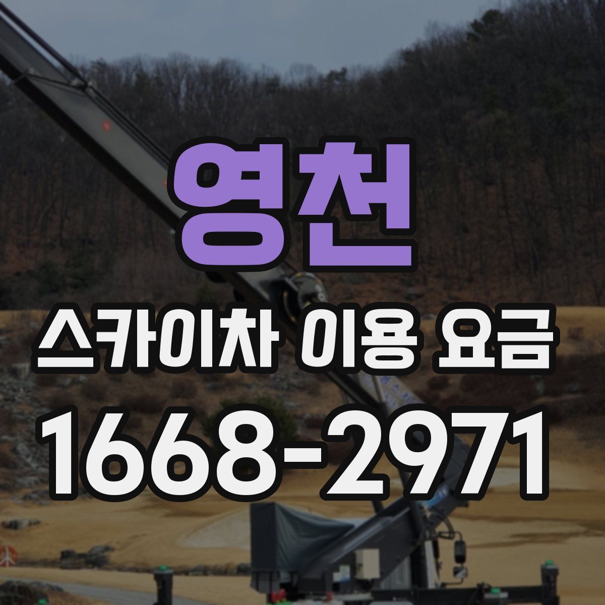 영천 스카이차 이용 요금
