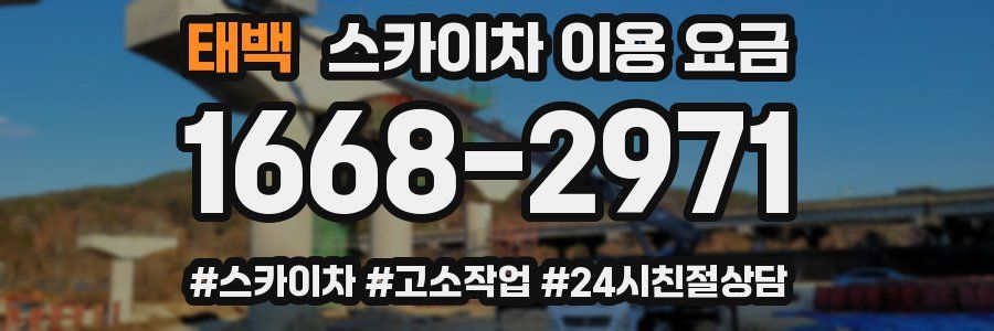 태백 스카이차 이용 요금
