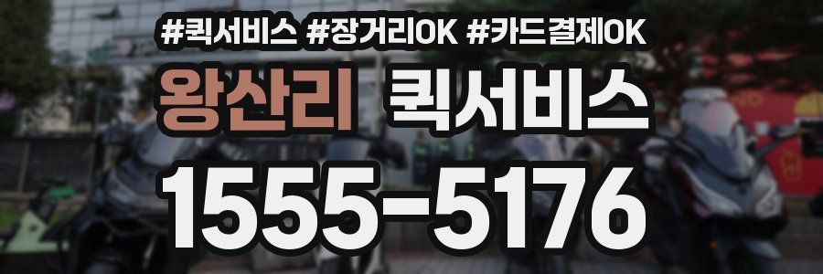 왕산리 퀵서비스