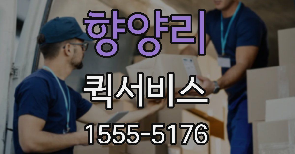 향양리 퀵서비스