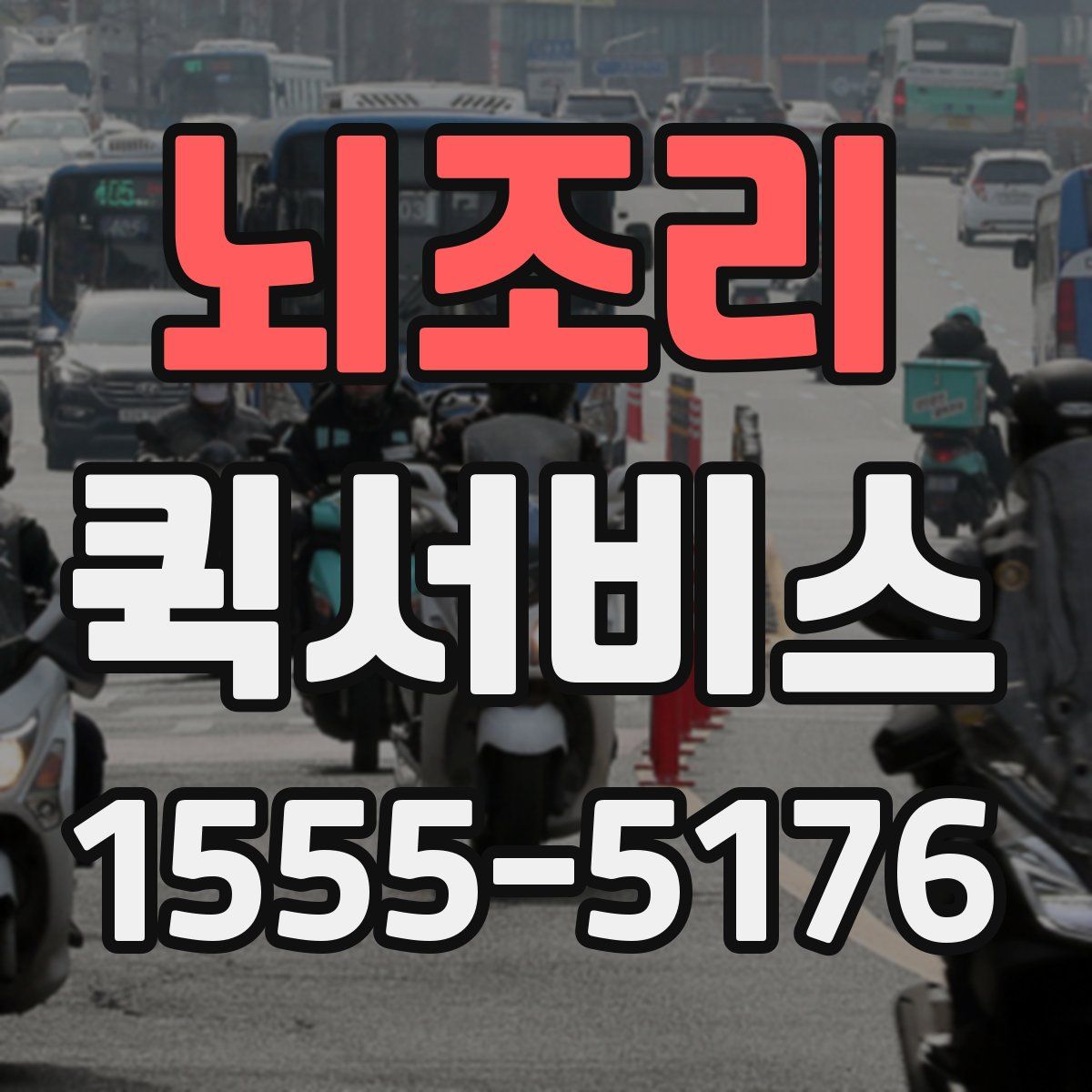 뇌조리 퀵서비스